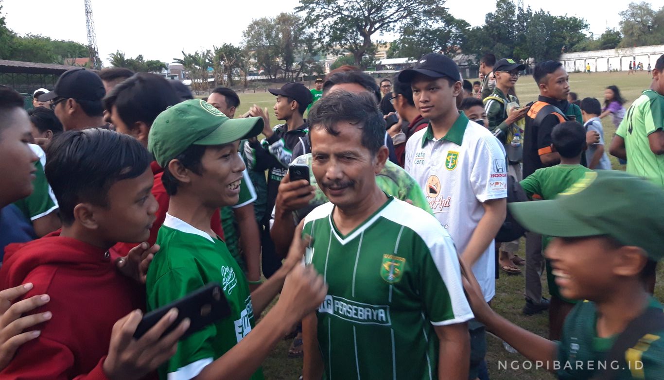 Pelatih baru Persebaya Surabaya, Djajang Nurdjaman. (foto: Haris/ngopibareng)