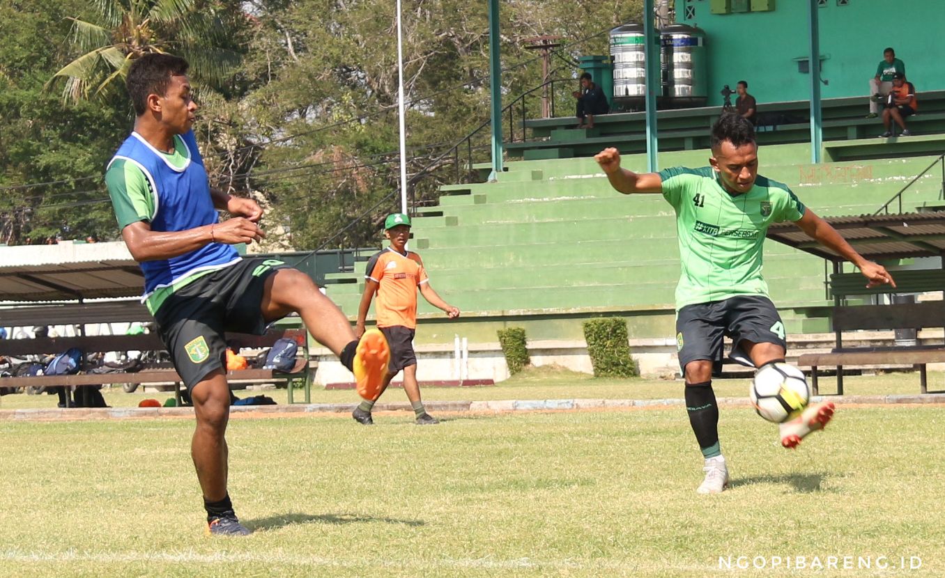 Winger Persebaya, Irfan Jaya. (foto: Haris/ngopibareng)