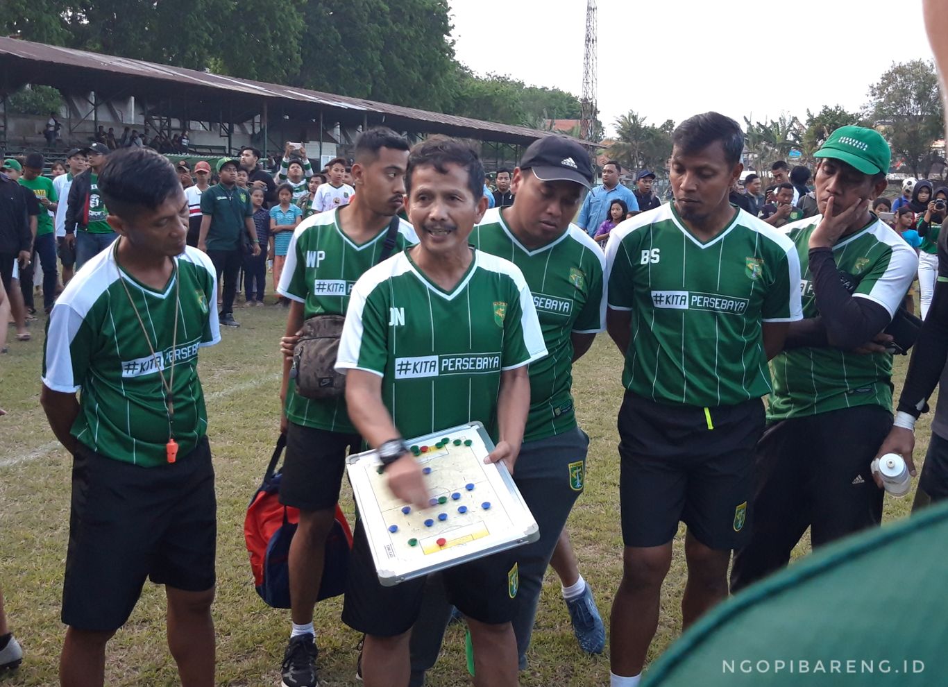 Pelatih Persebaya Surabaya, Djajang Nurjaman. (Foto: Haris/ngopibareng.id)