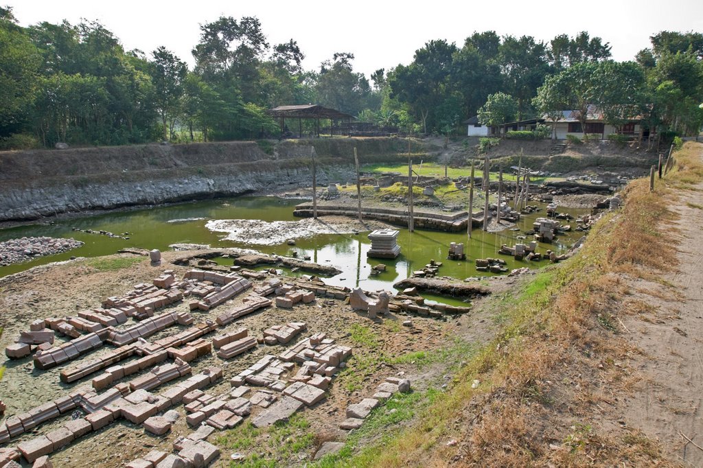 Kawasan penemuan Candi Kedulan. Foto : dok/antara