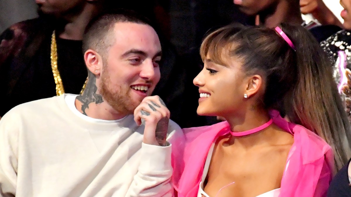 Ariana Grande dan mantan pacar Mac Miller.