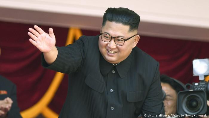 Pimpinan negara komunis Kim Jong Un. 