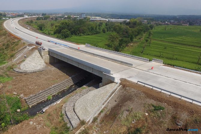 Jalan tol Malang-Pandaan. (Foto: PT. PP)