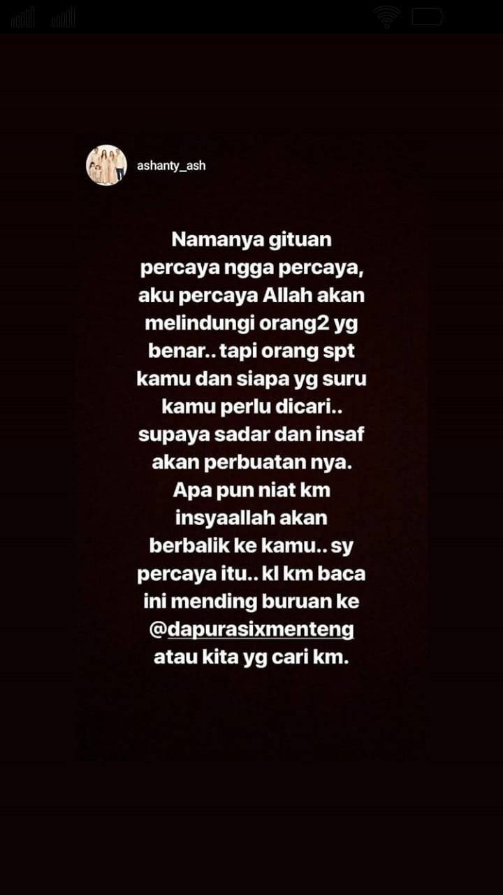 Instagram Ashanty.