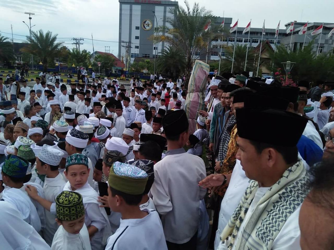 SEMANGAT: Kegiatan di Hari Santri, 22 Oktober. (foto: dok ngopibareng.id)