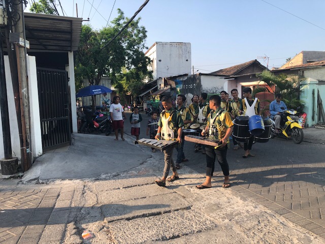 Musik Patrol dalam pawai peringatan 1 Muharam.