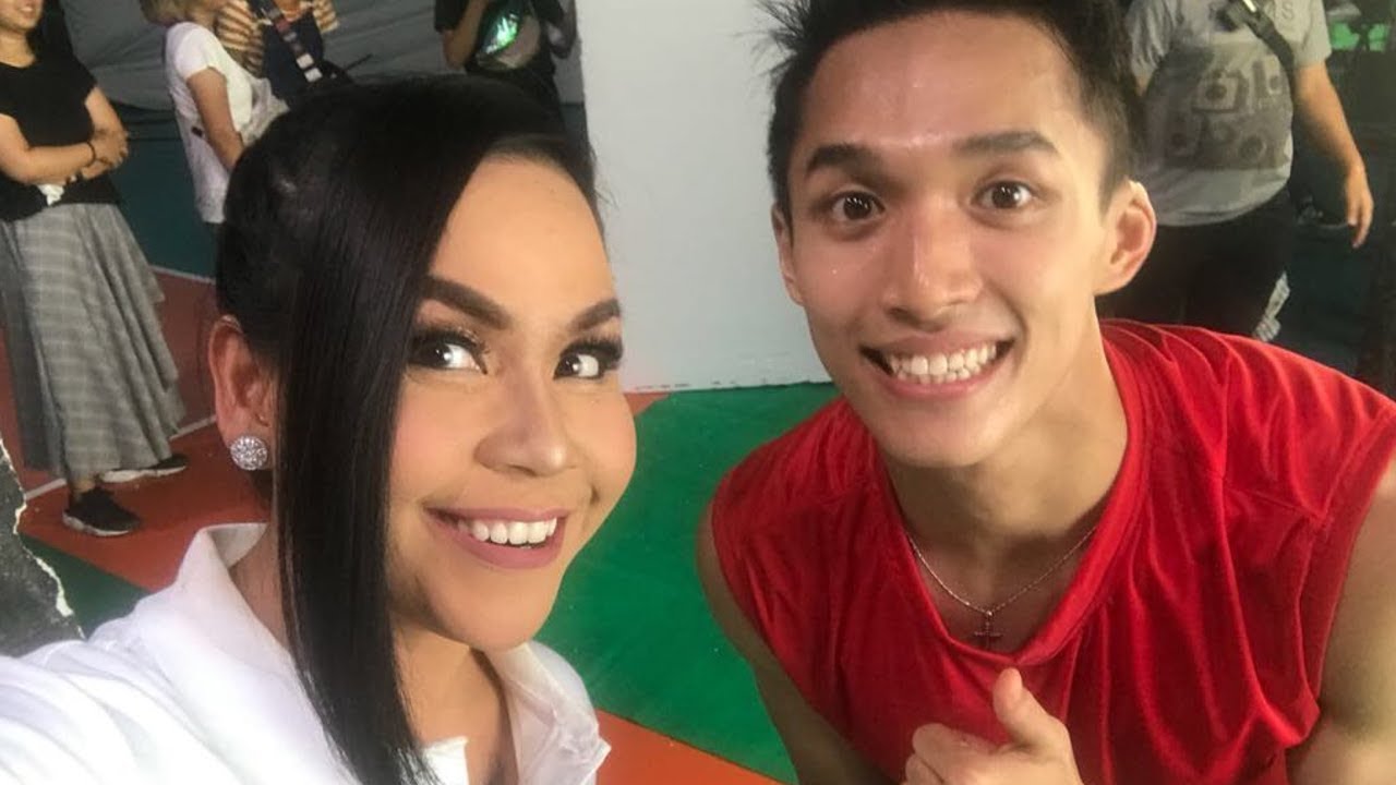 Melaney Ricardo dan Jonatan Christie (Jojo). Foto: IG/melaney_ricardo.