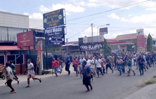 Tangkapan layar warga Papua. (Foto: istimewa)