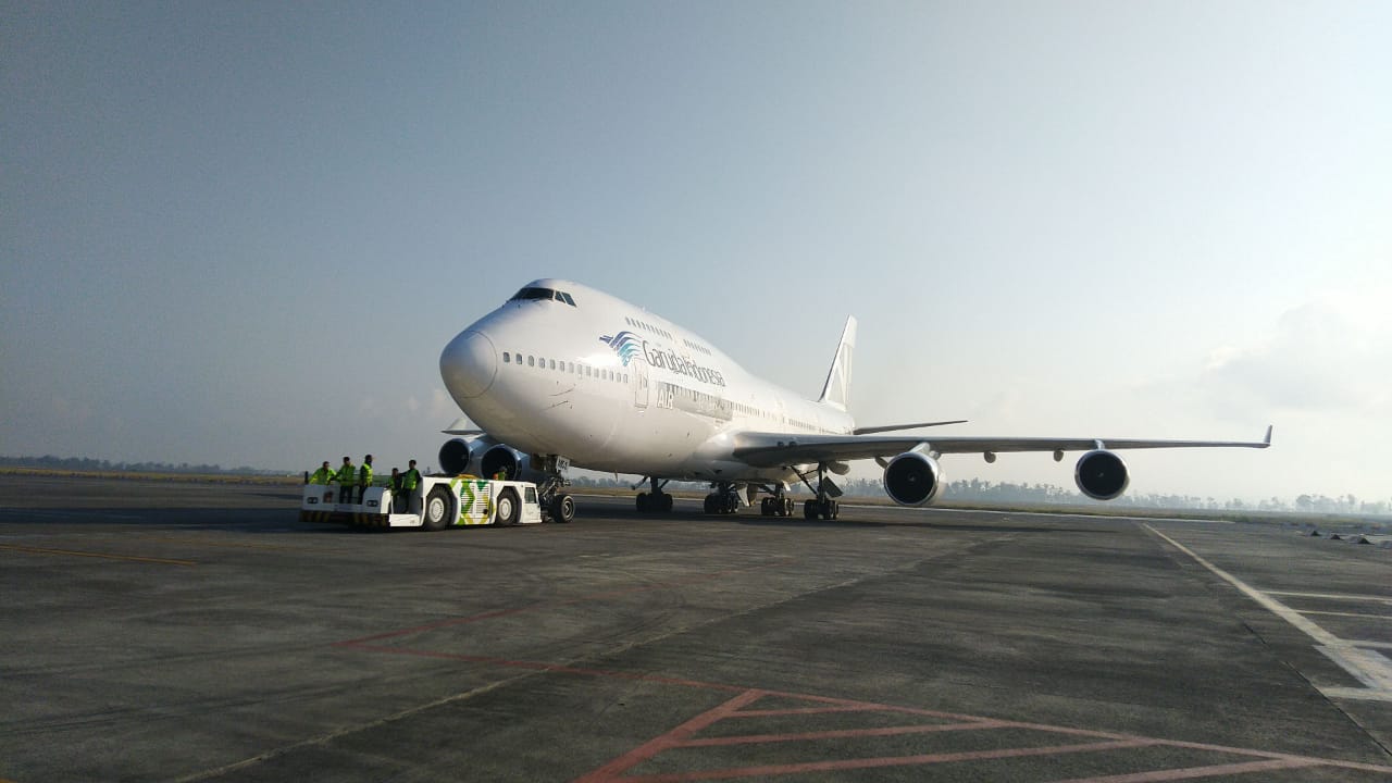 Pesawat Garuda. (Foto: Istimewa)