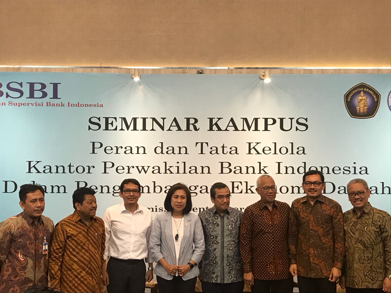 Seminar Nasional di Gedung F FEB UB, Kamis 13 September 2018.  (Foto: Umar/ngopibareng.id)