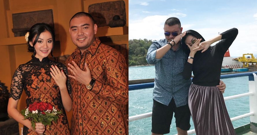 Cleo dan suami, Panji Pradhana Ramadhan.