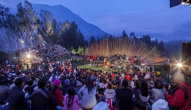 Keseruan seperti ini yang bakal tercipta di jazz gunung lusa. foto:dok jazz gunung