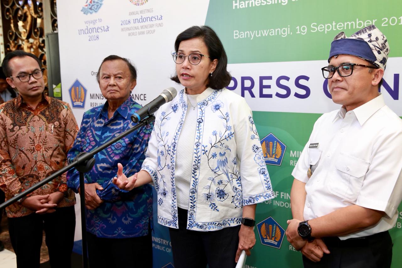 Menteri Keuangan, Sri Mulyani Indrawati. foto:ist/banyuwangi.go.id