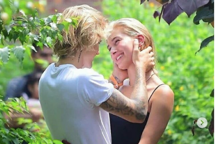 Justin Bieber dan Hailey Baldwin (Instagram/mrs.kyuzizi)