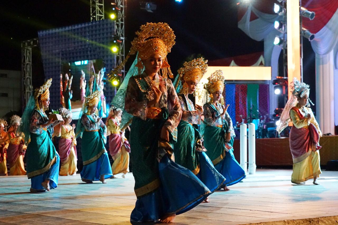 Tarian Sekapur Sirih dipilih untuk membuka perhelatan. Foto:Kemenpar
