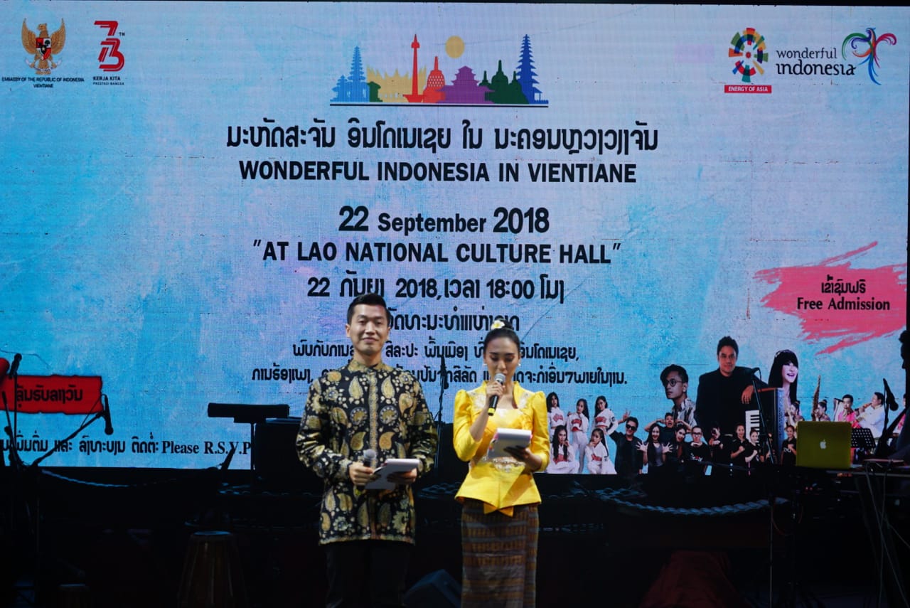 Wonderful Indonesia membaca peluang Laos. foto:kemenpar