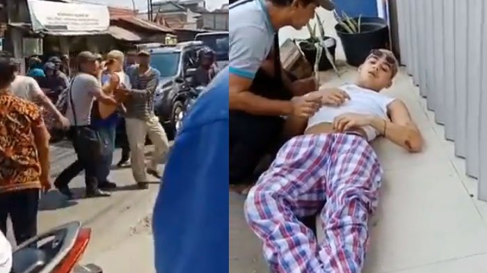 Al Ghazali saat kecelakaan mobil di kawasan Condet, Jakarta, beberapa waktu lalu. Foto: IG/ahmaddhaniprast.