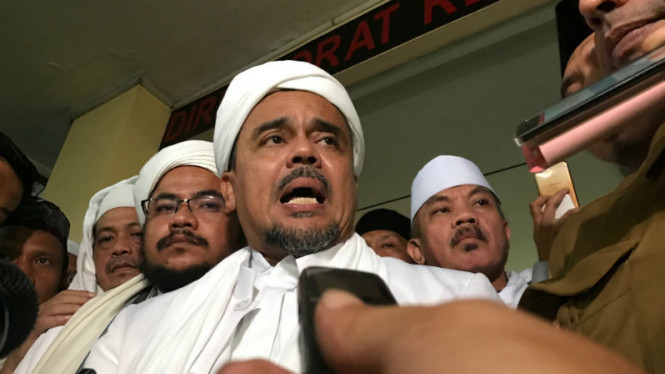 Habib Rizieq Syihab. Foto: dok/antara