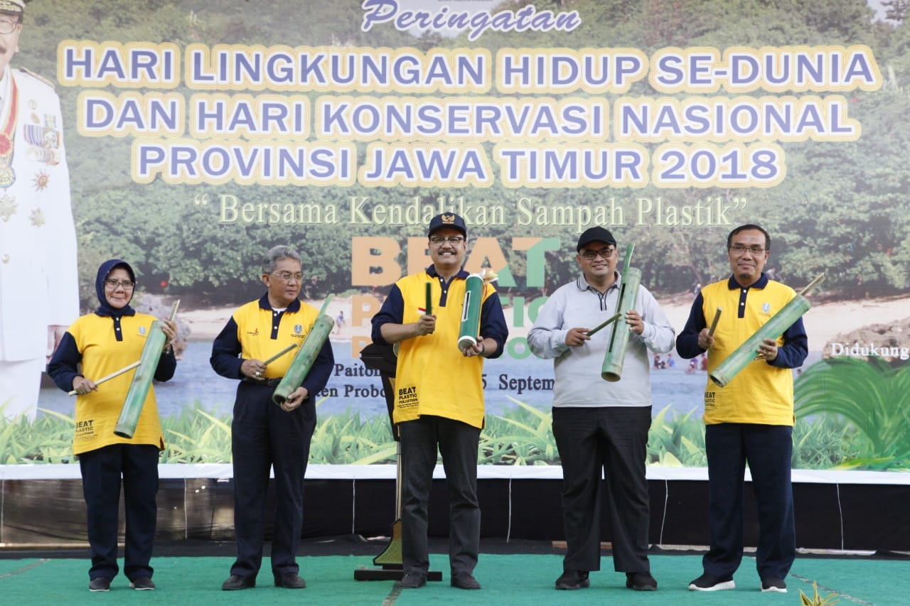 Wagub Jatim Saifullah Yusuf (tengah). Foto: istimewa