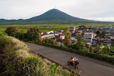 Panorama eksotis di perdesaan Jambi, siapa tidak silau dengan ini? foto:istimewa