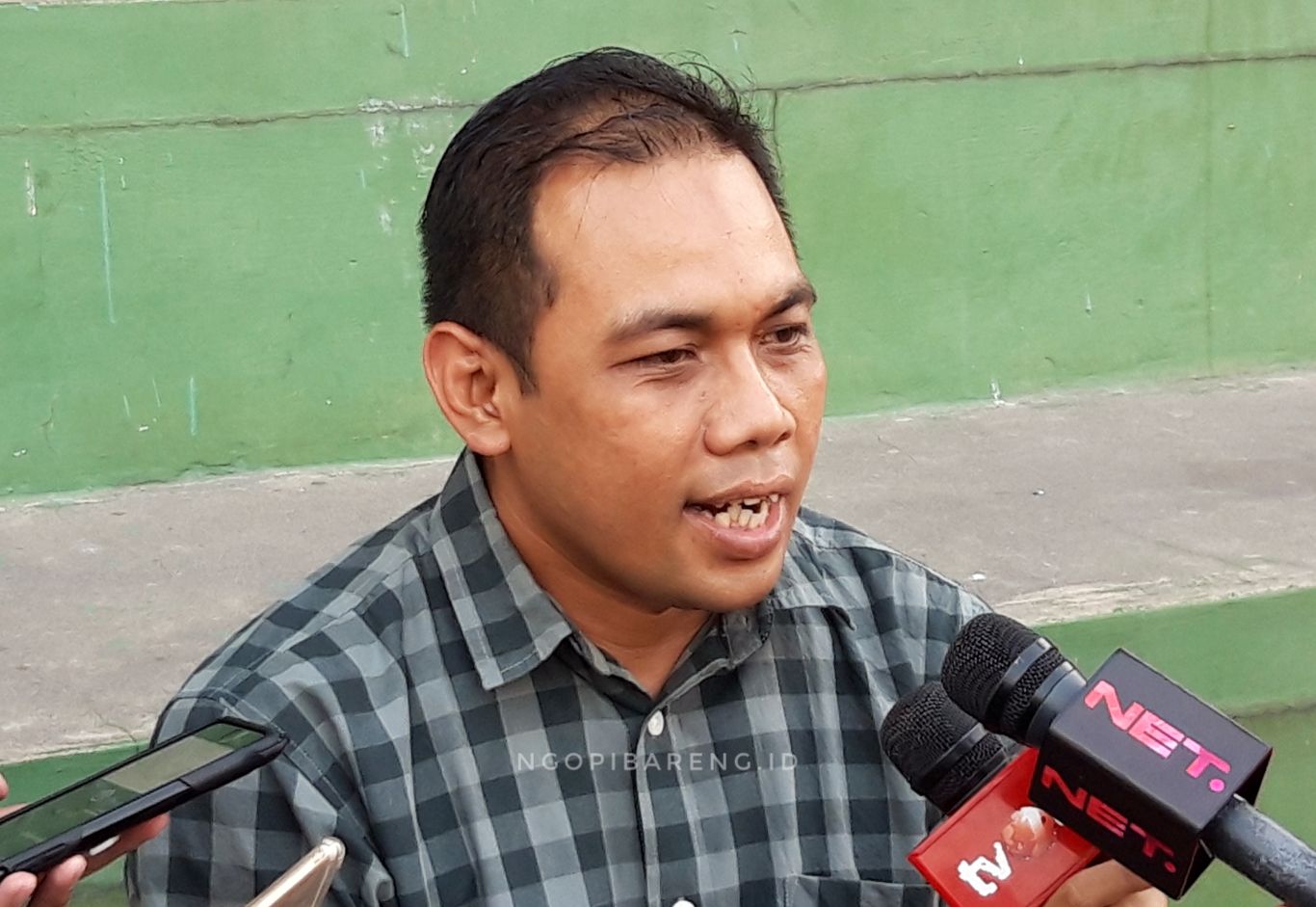 Manajer Persebaya, Candra Wahyudi. (foto: Haris/ngopibareng)