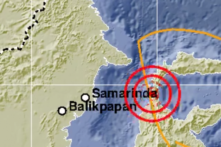 Pusat Gempa Donggala. Foto: BMKG