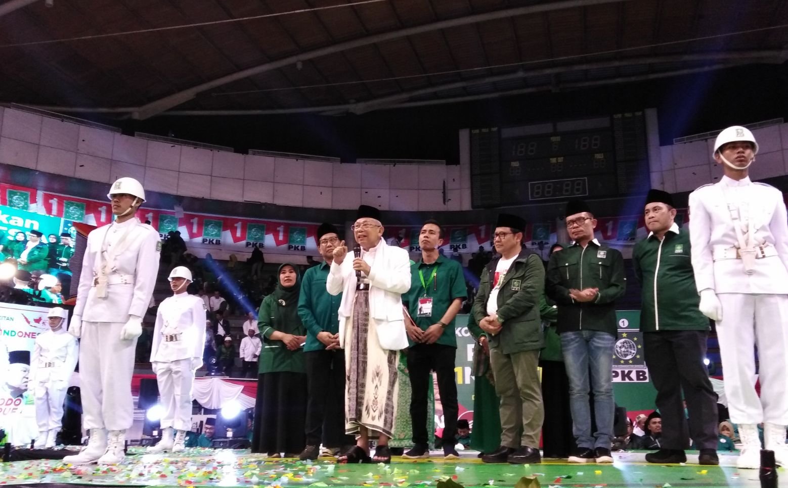 Konsolidasi kader PKB se-Jatim di DBL Arena, Surabaya, Sabtu, 29 September 2018. (foto: farid/ngopibareng.id) 