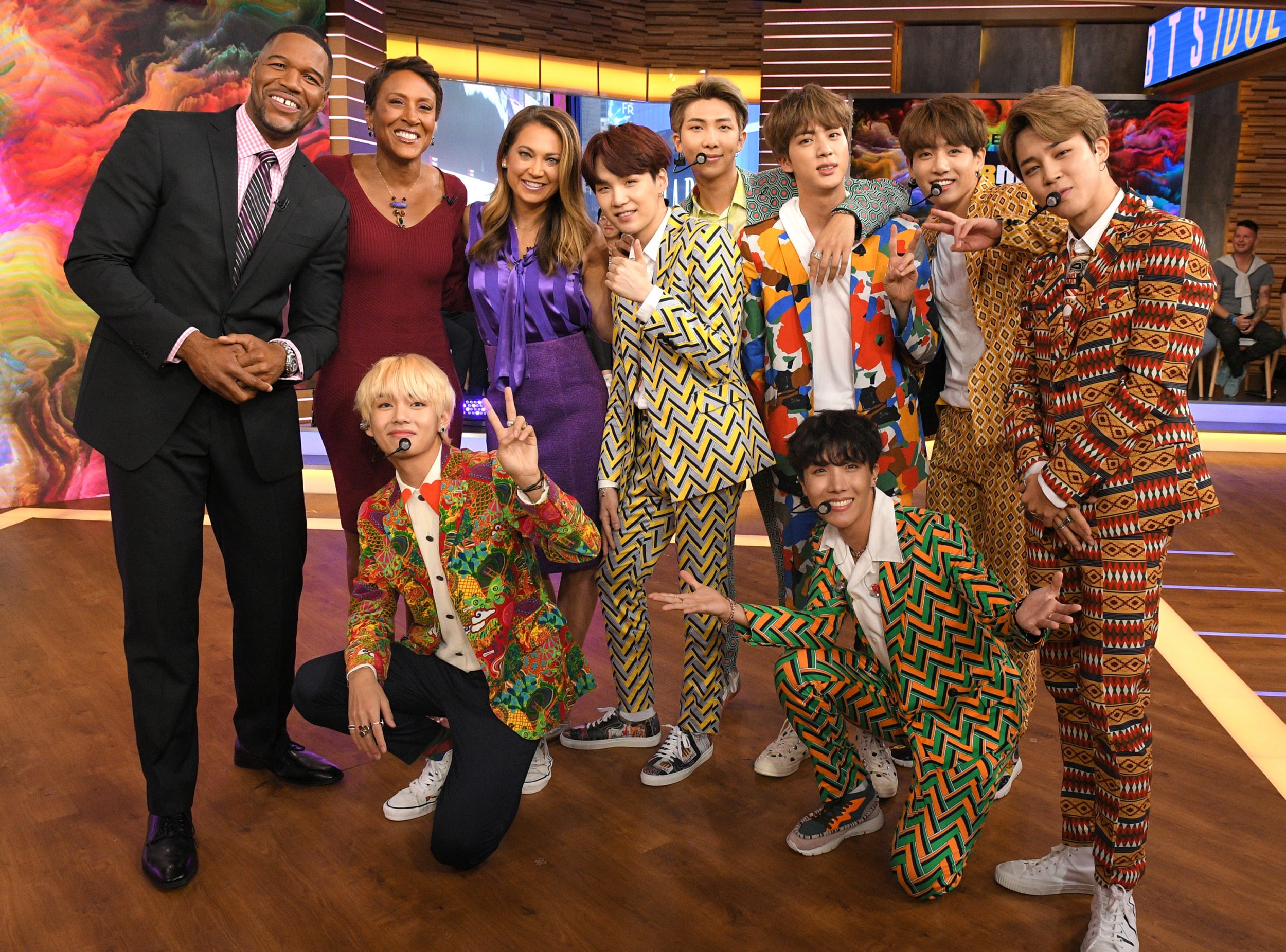Penampilan BTS di Good Morning America (GMA). Foto: ABCnews.