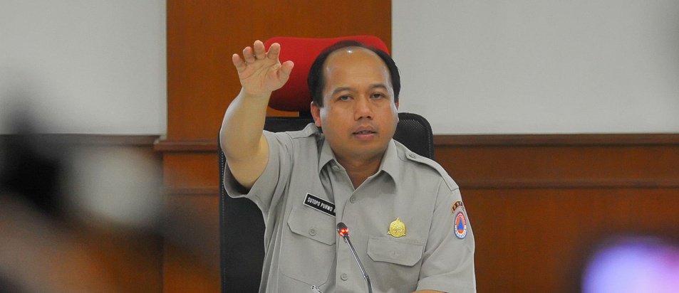 Sutopo Purwo Nugroho, Kepala Pusat Data, Informasi dan Humas BNPB. Foto: pepnews.com