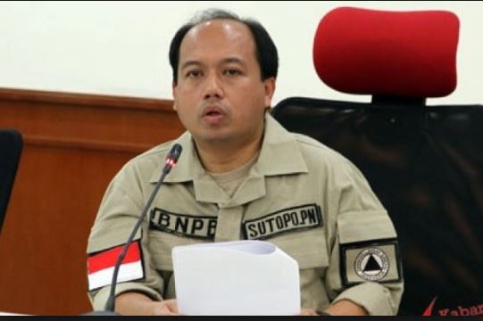 Kepala Pusat Data Informasi dan Humas BNPB, Sutopo Purwo Nugroho