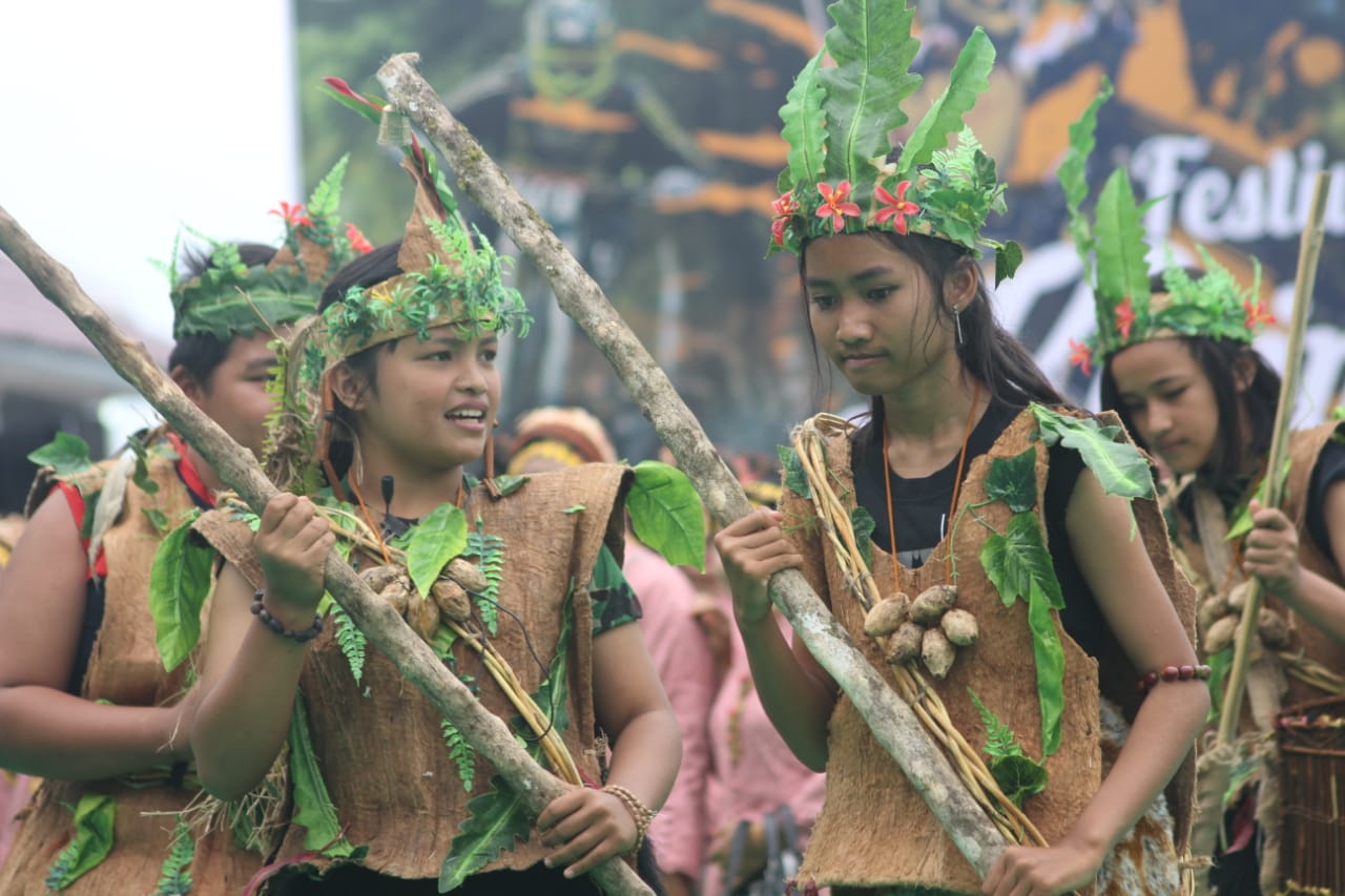 Atraksi memperlihatkan potensi. foto:kemenpar
