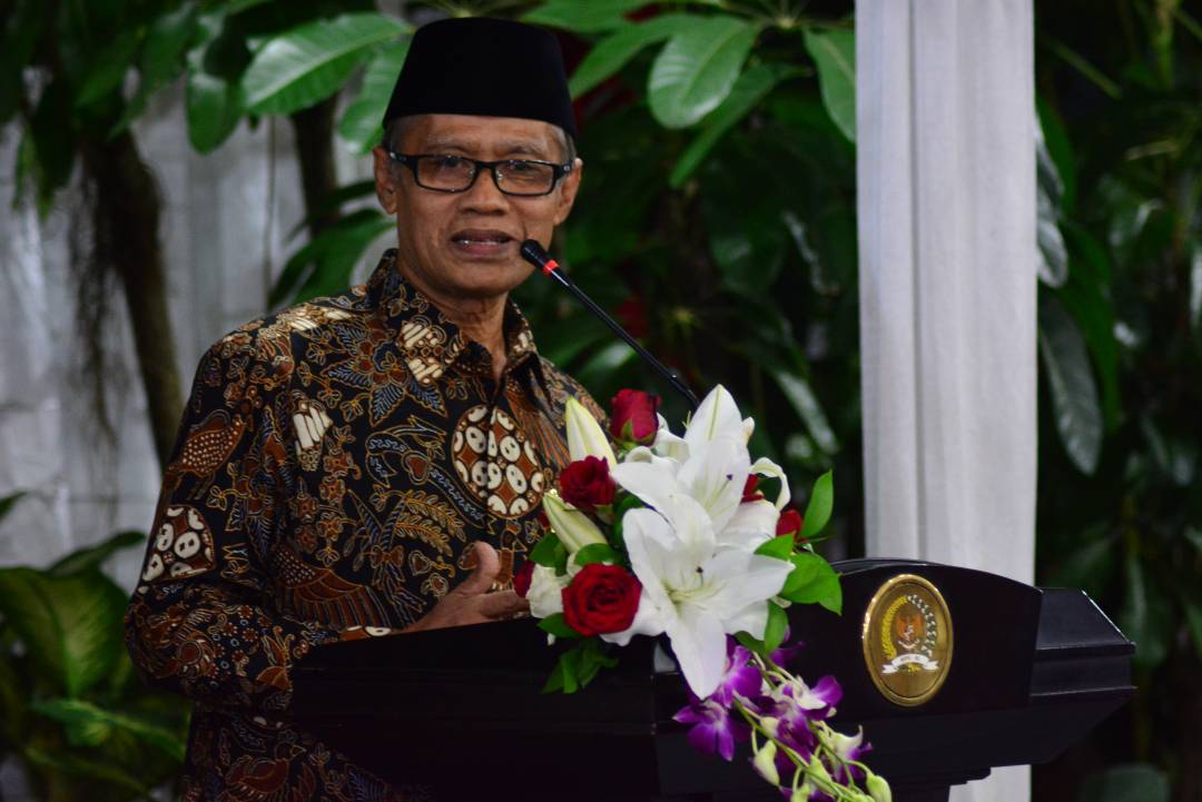 Haedar Nashir, Ketua Umum PP Muhammadiyah. (foto: md for ngopibareng.id)