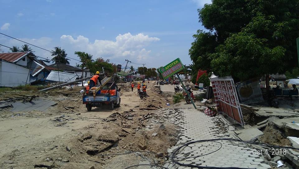 Kondisi salah satu desa di Kabupaten Sigi, paska gempa yang mengguncang Donggala bermagnitude 7.4. (Foto: Istimewa/Ichsan Loulembah)