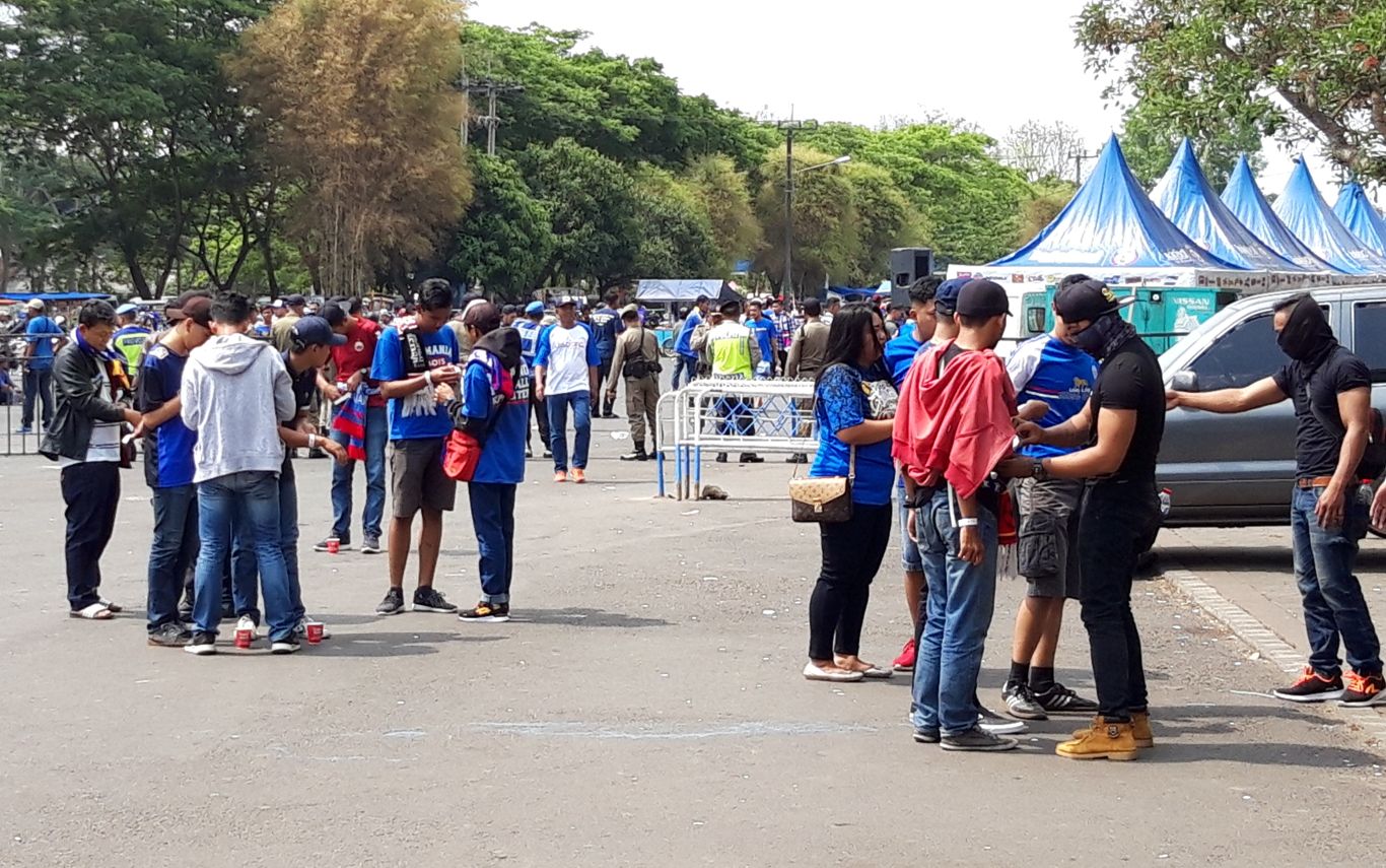 suasana stadion Kanjuruhan Malang jelang Arema vs Persebaya. (Foto: Haris/ngopibareng.id)