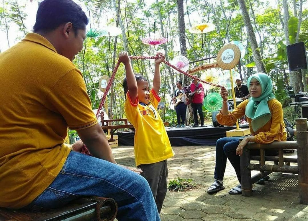 Salah satu pasar digital yang digagas genpi. foto:dok genpi