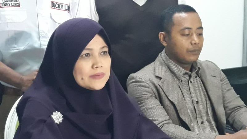 Pihak pelapor, Lasty Annisa.