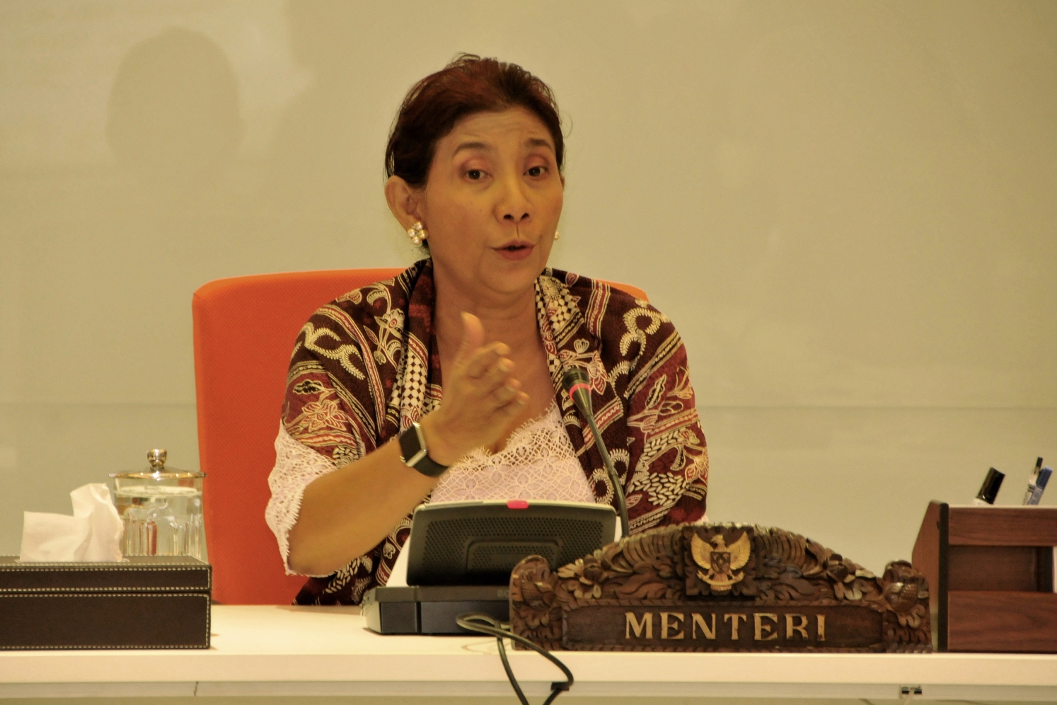 Menteri Kelautan dan Perikanan Susi Pudjiastuti. (Foto: KKP News)