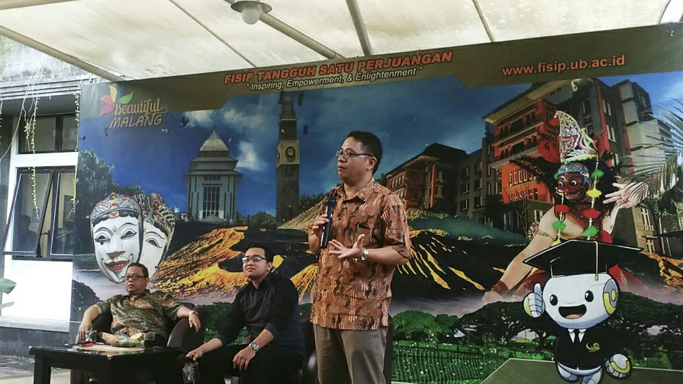 Pengamat Politik dari Universitas Brawijaya (UB), Wawan Sobari. (Dok. FISIP UB)