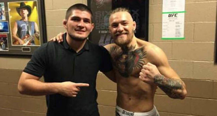 Khabib Nurmagomedov dan Conor Mcgregor ternyata pernah berkawan baik. (express.co,uk)