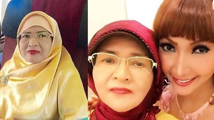 Foto kenangan Roro Fitria bersama sang ibu, Retno Winingsih.