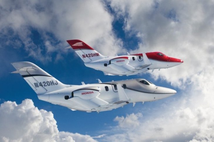 Pesawat ringan bermesin Honda. Foto: hondajet.com.