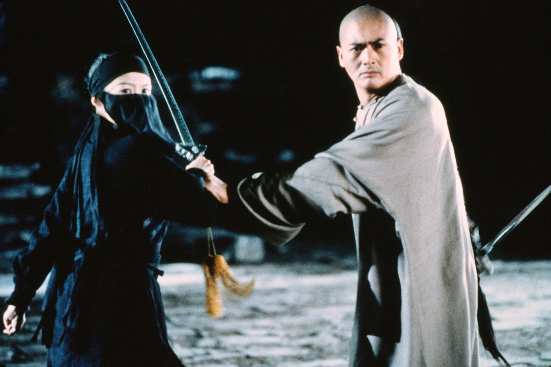 Akting Chow Yun Fat di film Crouching Tiger, Hidden Dragon.