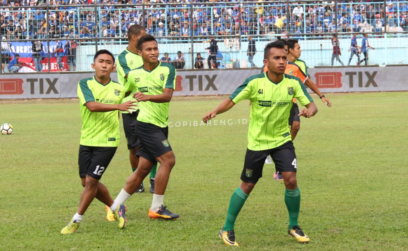 Pemain Persebaya, Irfan Jaya (41). Foto: Haris/ngopibareng.id