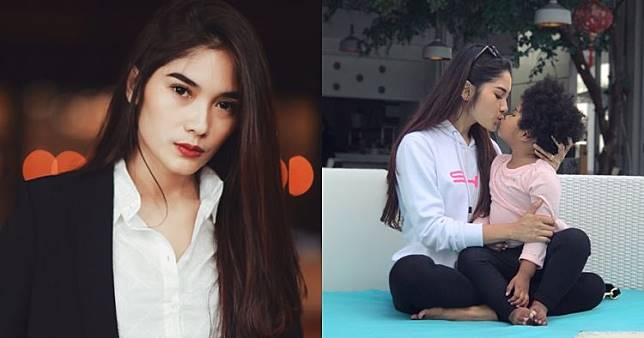 Garneta Haruni dan anak diduga darah daging Greg Nwokolo, hasil hubungan di luar nikah.