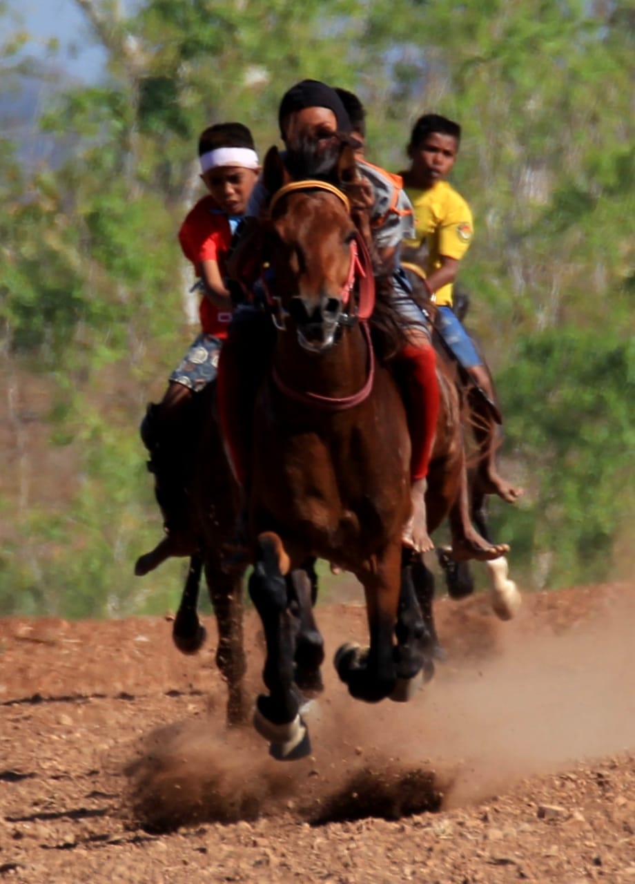 Tradisi yang bikin berdebar-debar. foto:kemenpar