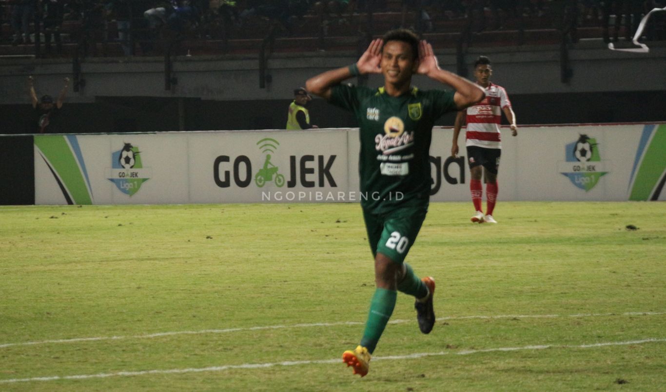 Pemain Persebaya, Osvaldo Haay. (foto: Haris/ngopibareng)