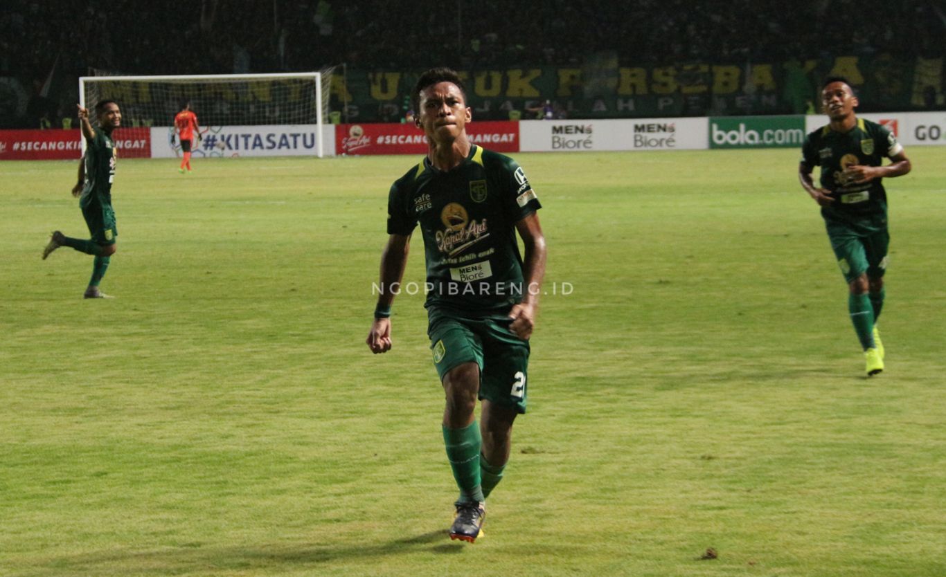 Pemain Persebaya, Osvaldo Haay. (Foto: Haris/ngopibareng.id)