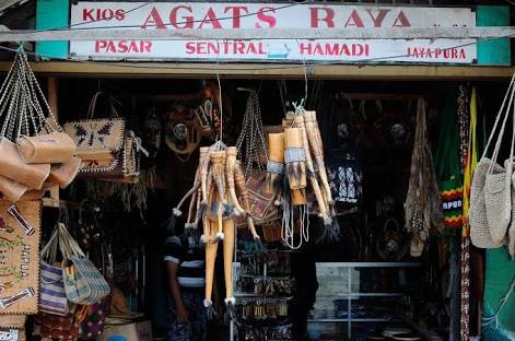 Pasar Hamadi. foto:ist