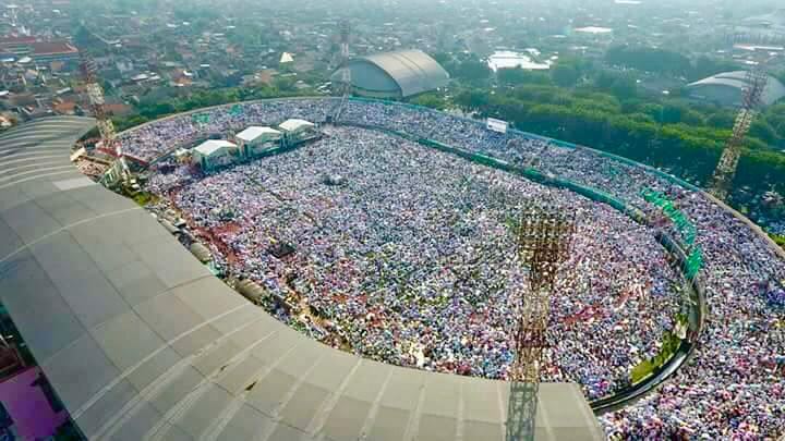 Istighosah Akbar 2018 di GOR Sidoarjo. Foto: istimewa 