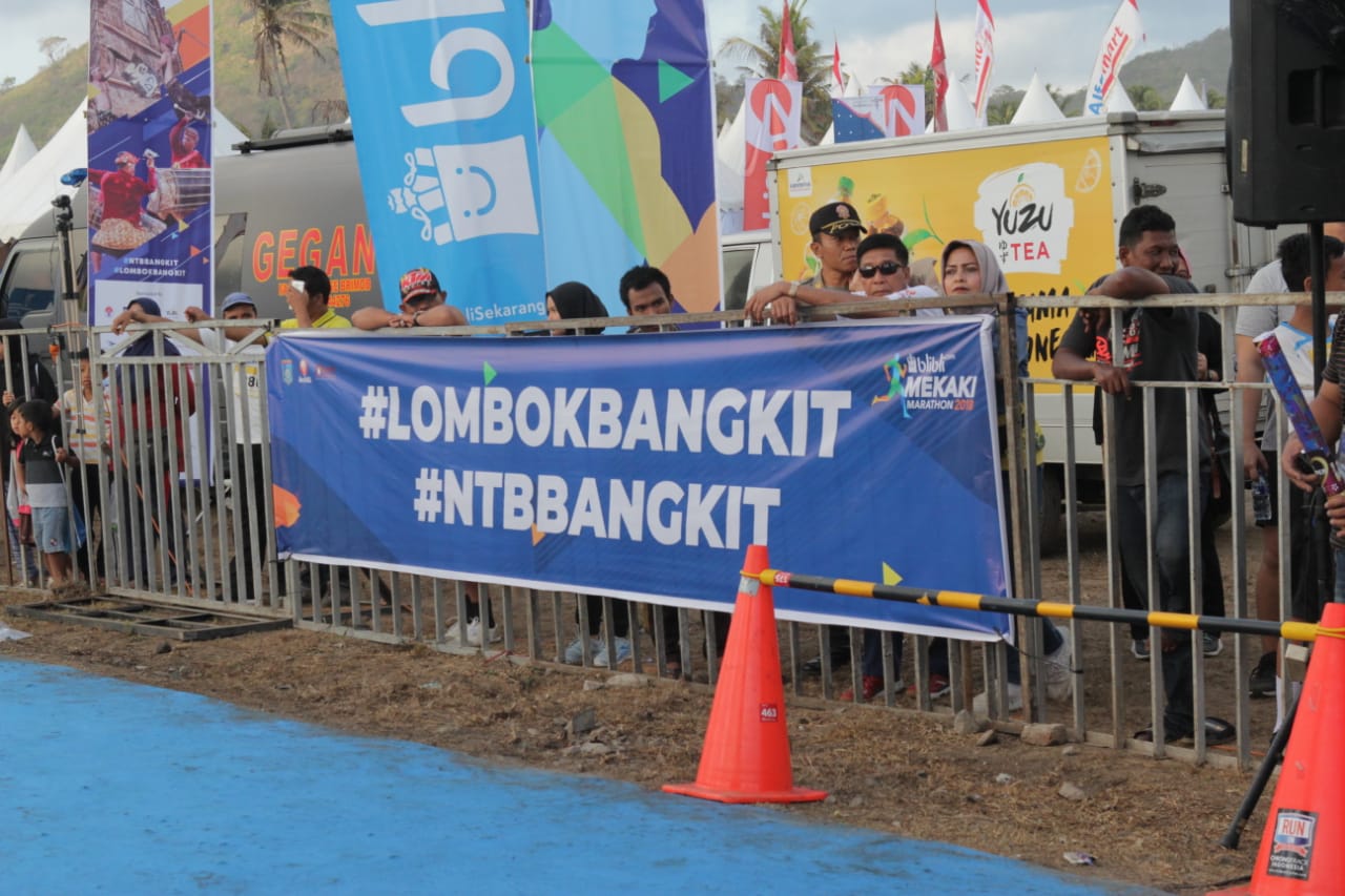 Pokoknya Lombok harus bangkit. foto:kemenpar
